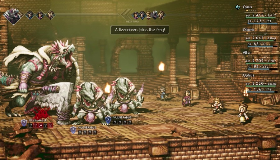 Octopath Traveller Part 102 The Twin Blades of Hornburg